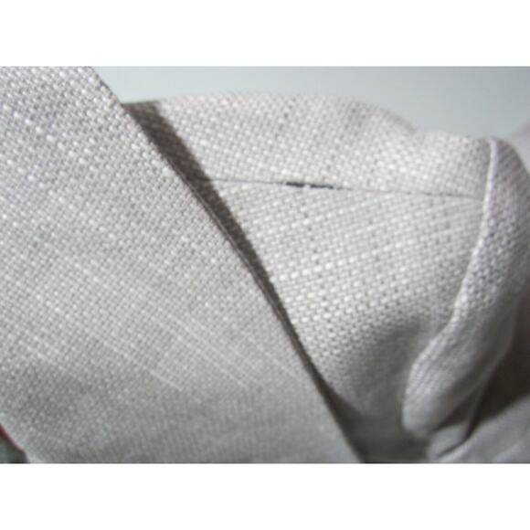 Ann Taylor Blazer Size 6 Small Linen Blend Gray Tweed Lightweight Career Jacket - Picture 10 of 12